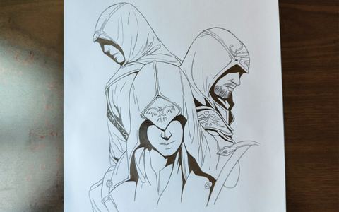 刺客信条的刺客怎么画[图1]