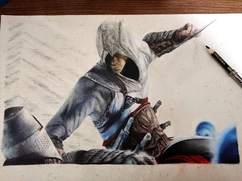 刺客信条的刺客怎么画[图2]